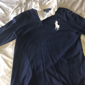Long sleeve polo